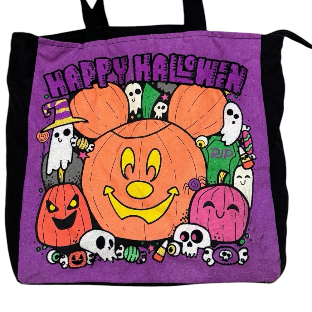 Disney Halloween Mickey Zip Tote bag - Picture 2 of 7
